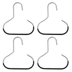 6 Counts Hat Organizer, Stainless Steel Hat Hangers for Closet, Hat Rack Hat Holder Cap Organizer for Baseball Caps, Scarf, Hat