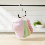 Stainless Steel Hat Rack Organizer & Hangers Closet