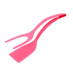 2 in 1 Grip Flip Tongs Spatula